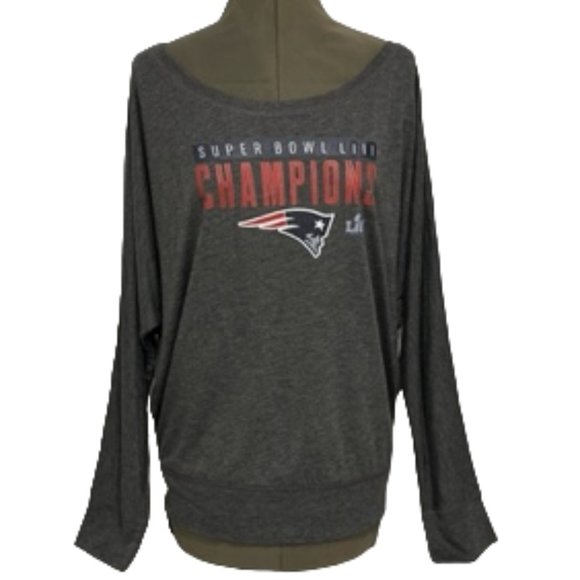 LET LOOSE By RNL New England Patriots Super Bowl LIII Champions T-Shirt NWT - Picture 15 of 16